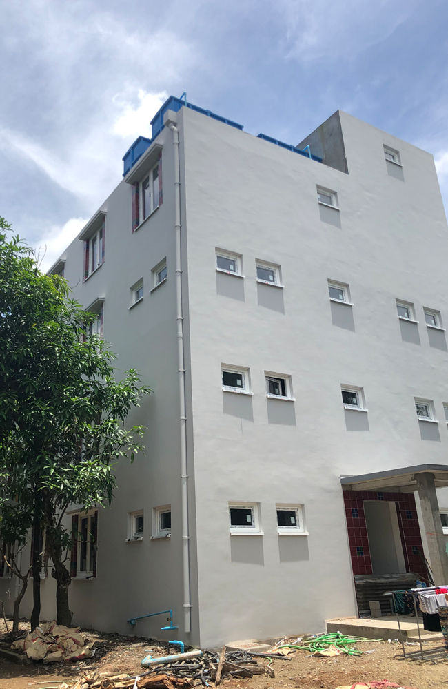 haus fertig bildfeld lang